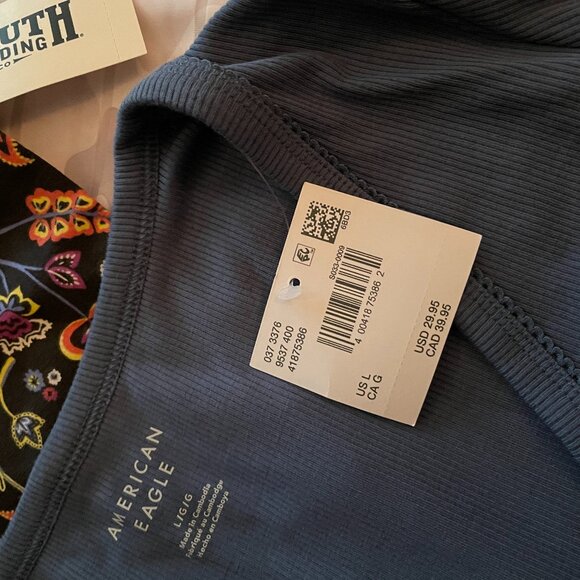 BNWT 3pc Top Tank Sport Bundle! Duluth Trading Co / American Eagle / ZYIA Active - Picture 13 of 15